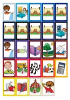 Vorschau - Spiele - TAGESABLAUF (wachsendes Materialpaket) DaZ/Deutsch - Seite 3
