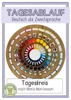 Vorschau - Fördermaterial/Inklusion - TAGESABLAUF Tageskreis - Deckblatt