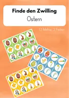 Vorschau - Spiele - Ausdauerlauf "Finde den Zwilling": Ostern - Deckblatt