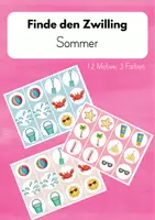 Vorschau - Spiele - Ausdauerlauf "Finde den Zwilling": Sommer - Deckblatt