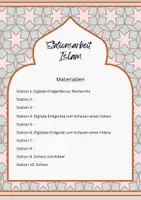 Vorschau - Arbeitsblätter - Stationsarbeit: Islam im Ethikunterricht mit Erwartungsbildern - Seite 3