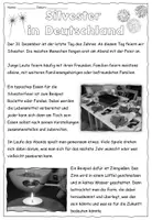 Vorschau - Text - Lesetext "Silvester in Deutschland" DaZ / DaF / Deutsch / KBW - Seite 3