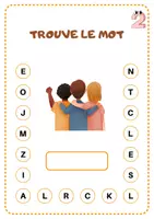 Aperçu - Jeux - Trouve le mot - Theme Respect de l'autre - Page 2