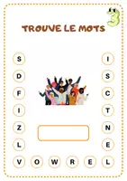 Aperçu - Jeux - Trouve le mot - Theme Respect de l'autre - Page 3