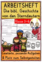 Vorschau - Arbeitsblätter - Die drei Weisen aus dem Morgenland Klasse 3-6 ARBEITSHEFT - Deckblatt