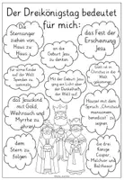 Vorschau - Arbeitsblätter - Was bedeutet der Dreikönigstag? Religion Grundschule - Seite 3