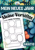 Vorschau - Arbeitsblätter - Mein neues Jahr - Meine Vorsätze - Deckblatt