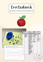 Vorschau - Stundenentwürfe - Großer Unterrichtsentwurf: Erntedank - Deckblatt