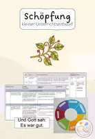 Vorschau - Stundenentwürfe - Kleiner Unterrichtsentwurf: Schöpfung - Deckblatt