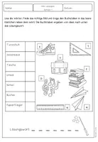 Vorschau - Arbeitsblätter - 2 Mini Lesespuren: Schule - Seite 2