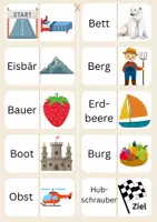 Vorschau - Spiele - Domino Buchstabe B Anlaut/Inlaut und gemischt - Seite 3