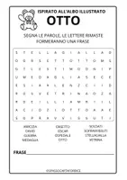 anteprima - Giochi - CRUCIPUZZLE - ISPIRATO ALL' ALBO ILLUSTRATO OTTO - Pagina di copertina