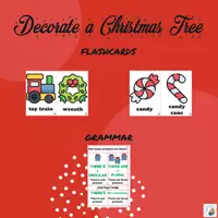 Vista previa - Juegos / Gamificación - Decorate a Christmas Tree, ESL game for grammar and speaking - página 3