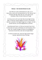 Vorschau - Unterrichtsreihen - Februar Lesetext für Leseverständnis mit Fragen - Seite 2