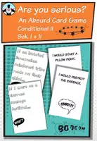 Vorschau - Spiele - Are you serious? - An absurd card game about conditional II sentences - Deckblatt