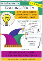 Vorschau - Bildkarten - Gesprächskarten Fasching - Deckblatt