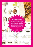 Vorschau - Arbeitsblätter - Rezept als Grußkarte (Feriengruß) + ICOON Bildkarten - Deckblatt