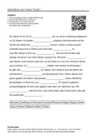 Vorschau - Arbeitsblätter - Lernposter + Arbeitsblätter zum Thema "Garten" + Lösung & Fragen & MP3 + Mindmap + Infografik - Seite 1