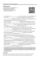 Vorschau - Arbeitsblätter - Arbeitsblätter zum Thema "Gebirge" + Lösung & MP3 + Infografik - Deckblatt