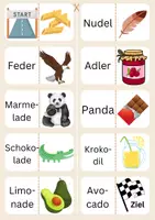 Vorschau - Spiele - Domino Buchstabe D Anlaut/Inlaut/gemischt - Seite 2