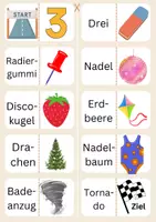 Vorschau - Spiele - Domino Buchstabe D Anlaut/Inlaut/gemischt - Seite 3