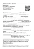Vorschau - Arbeitsblätter - Arbeitsblätter zum Thema "Geisterbahn" (Lückentext, Hörverstehen) + Lösung & MP3 - Deckblatt