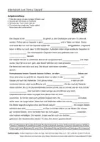 Vorschau - Arbeitsblätter - Arbeitsblätter zum Thema "Gepard" + Lösung & MP3 + Infografik - Deckblatt