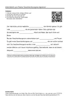 Vorschau - Arbeitsblätter - Arbeitsblätter zum Thema "Geschlechtsorgane allgemein" + Lösung & MP3 + - Deckblatt