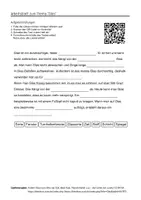 Vorschau - Arbeitsblätter - Arbeitsblätter zum Thema "Glas" + Lösung & MP3 + Mindmap + Infografik - Deckblatt