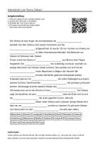 Vorschau - Arbeitsblätter - Arbeitsblätter zum Thema "Globus" (Lückentext, Hörverstehen) + Lösung & MP3 + Mindmap + Infografik - Deckblatt