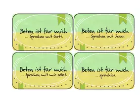 Vorschau - Bildkarten - 32 Impulskarten zum Beten (+ Blanko-Vorlage) - Seite 2