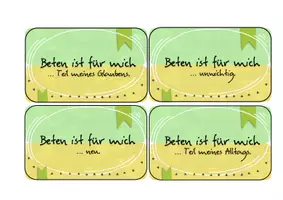 Vorschau - Bildkarten - 32 Impulskarten zum Beten (+ Blanko-Vorlage) - Seite 3