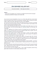 Vorschau - Arbeitsblätter - Sommer Kurzgeschichten mit Fragen - Seite 1