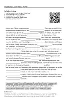 Vorschau - Arbeitsblätter - Arbeitsblätter zum Thema "Hafer" (Lückentext, Hörverstehen) + Lösung & MP3 - Deckblatt