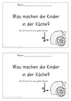 Vorschau - Arbeitsblätter - DaF Lernheft PRÄSENS Vorgangsbeschreibung Verben konjugieren - Seite 2