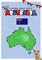 Vorschau - Arbeitsblätter - Getting to know AUSTRALIA Broschüre und Flipbook - Seite 1