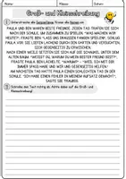 Vorschau - Arbeitsblätter - Freunde DaZ Groß und Kleinschreibung Klasse 5 Deutsch Grammatik DaF - Seite 1