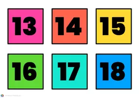 Vorschau - Poster - Datum Tafelaushang in Regenbogenoptik - Seite 3