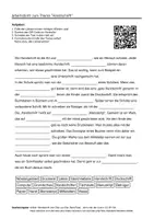Vorschau - Arbeitsblätter - Arbeitsblätter zum Thema "Handschrift" + Lösung & MP3 + - Deckblatt