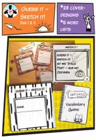 Vorschau - Spiele - Guess it! - Sketch it! Vocabulary Game Wortschatz Spiel - Deckblatt
