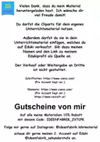 Vorschau - Mal- und Bastelvorlagen - Farbiges Clipartsset Thema Schule - Seite 1