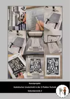 Vorschau - Arbeitsblätter - Kunstprojekt: Kubistischer Linolschnitt mit zwei Platten - Deckblatt