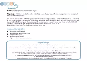 Aperçu - Jeux - Jeu de bataille Noël : Cartes graduées de 1 à 6 - Page 3