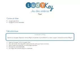 Aperçu - Jeux - Jeu des Ombres de Noël – 60 Cartes à Associer | Activité Winter Montessori | Motricité Visuelle & Observation - Page 2