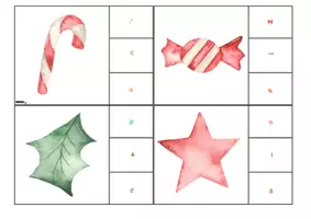 Aperçu - Apprentissages en autonomie - Les cartes à pince zoom sur Noël - Page 3