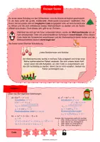 Vorschau - Spiele - Mathe-Escape-Game zu Weihnachten zum Thema Analysis - Deckblatt