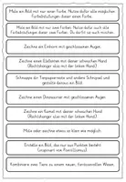 Vorschau - Anderer Materialtyp - Kunst Challenges für schnelle Kinder: Aufgabenkärtchen - Seite 2