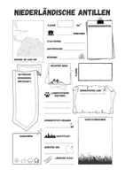 Vorschau - Arbeitsblätter - Niederländische Antillen Steckbrief - Seite 1