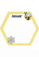 Vorschau - Anderer Materialtyp - Bienenklasse - Geburtstagskalender - Seite 1