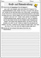 Vorschau - Arbeitsblätter - Traumberuf DaF Groß und Kleinschreibung Klasse 6 Übungen zur Rechtschreibund und Grammatik - Seite 2